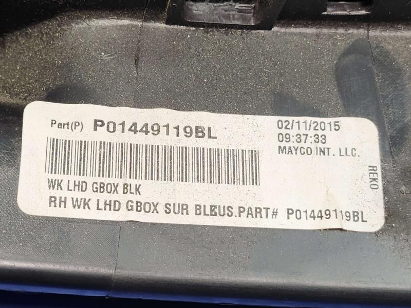 2015 Jeep Grand Cherokee Glove Box