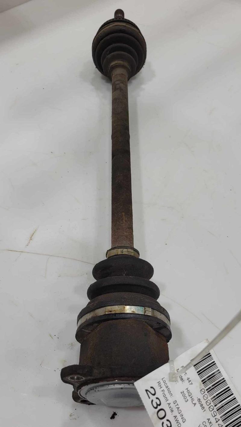 2003 Toyota Highlander Axle Shaft