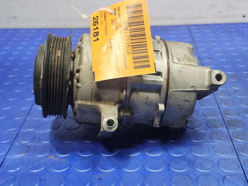 2021 Ford Explorer A/C Air Compressor