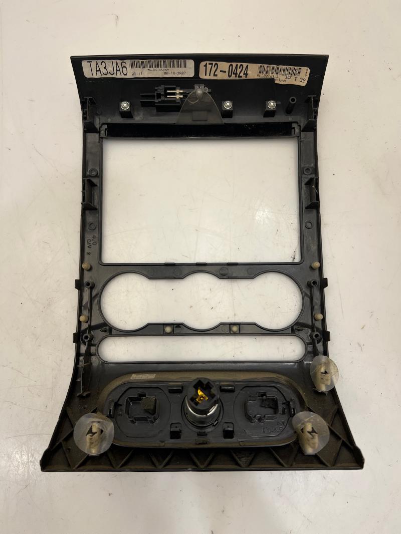 2004 - 2008 Ford F150 Radio Bezel Temperature Control Surround OEM 6L302TA3JA6