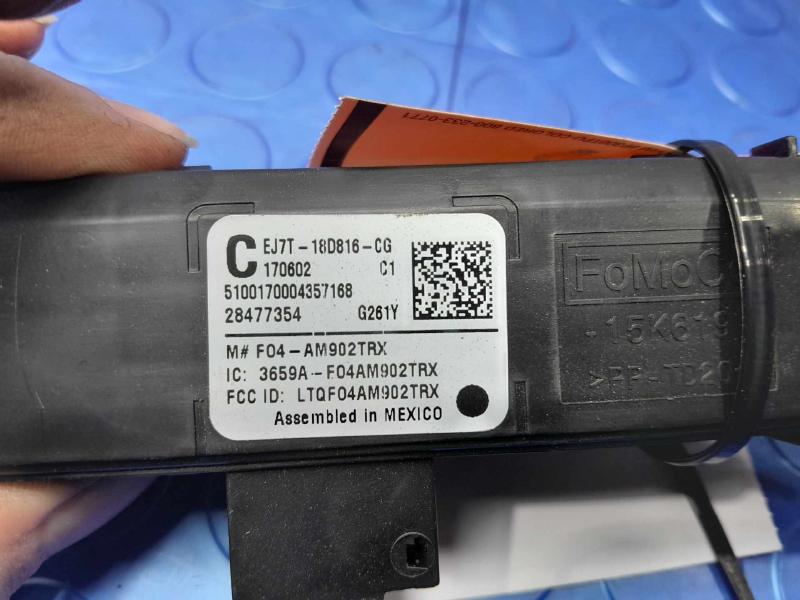 2015-2019 Lincoln MKC Tire Pressure Monitor Control Module OEM EJ7T-18D816-CG
