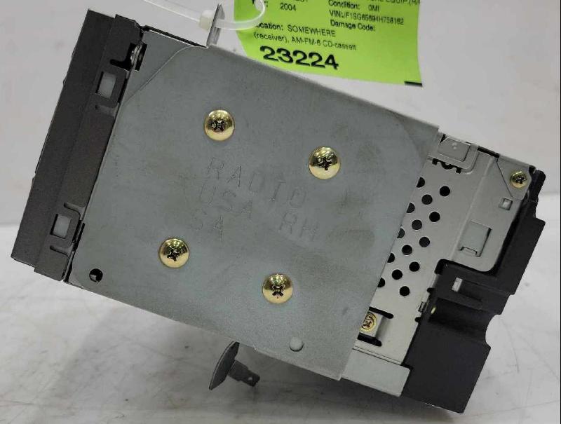 2004 Subaru Forester Audio & Visual Equip.(Radio)