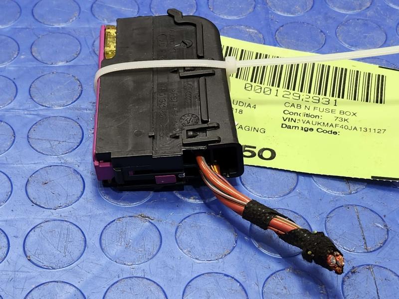 2018 Audi A4 Cabin Fuse Box
