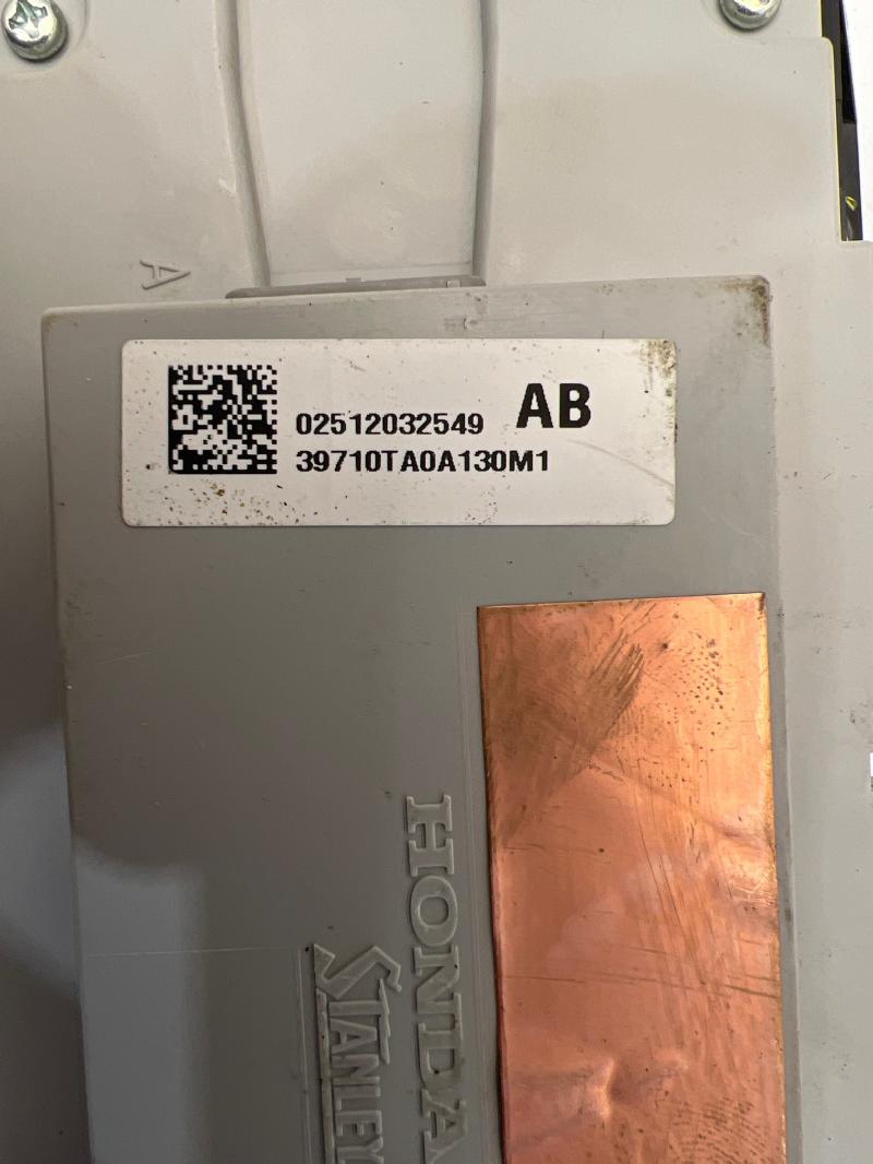 2010 - 2012 Honda Accord LX EX Display Driver Info Screen OEM 39710TA0316