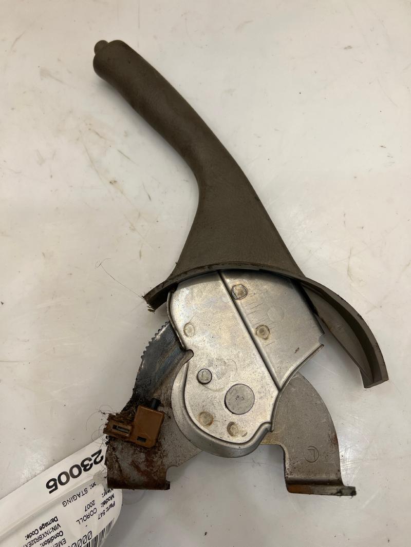 2003 - 2008 Toyota Corolla Parking Brake Lever Assembly Tan OEM 4620102210