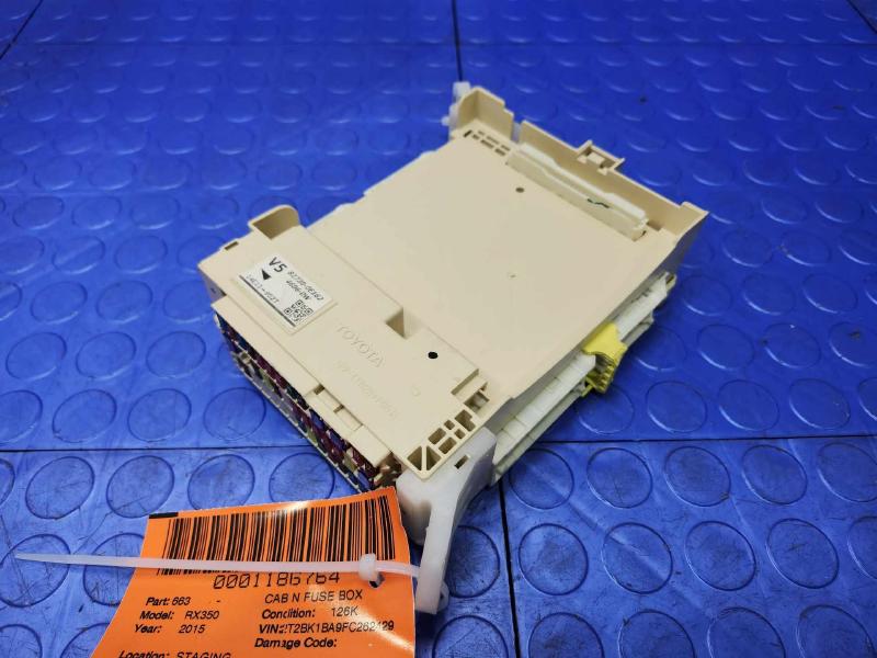 2015 Lexus RX 350 Cabin Fuse Box