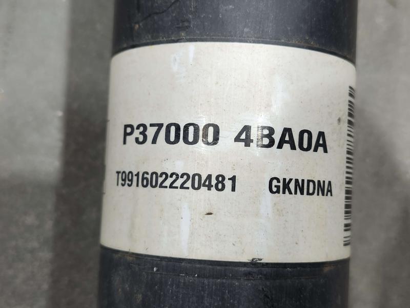 2016 Nissan Rogue Rear Drive Shaft