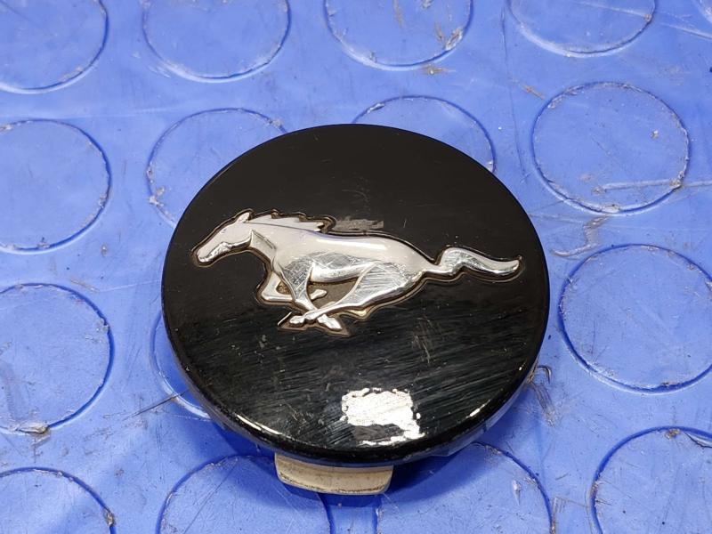 2015-2023 Ford Mustang Alloy Wheel Center Cap Genuine Black OEM FR3C-1A096-AC