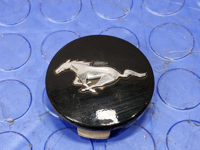 2015-2023 Ford Mustang Alloy Wheel Center Cap Genuine Black OEM FR3C-1A096-AC
