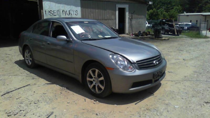 2006 Infiniti G35 Info-Gps-Tv Screen
