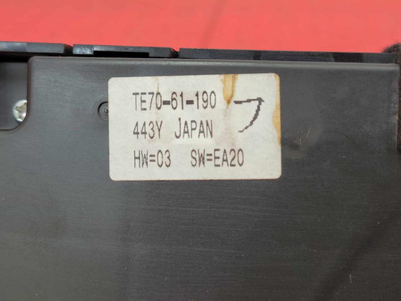 2015 Mazda CX-9 Heater A/C Control