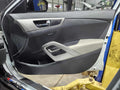 2012 Hyundai Veloster Front Door Trim Panel Right Passenger Side Black/Gray OEM 823082V060YGY,RH