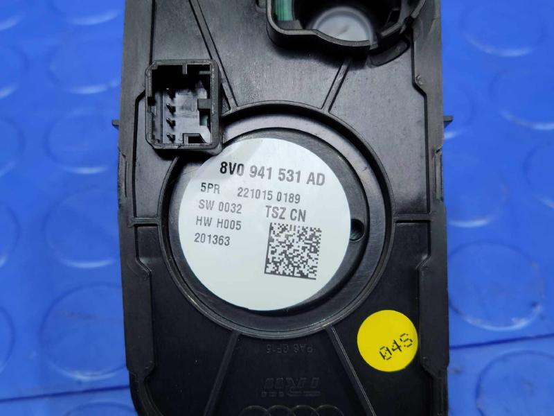 2015-2020 Audi A3 Headlight Control Switch Genuine OEM Part 8V0941531AD