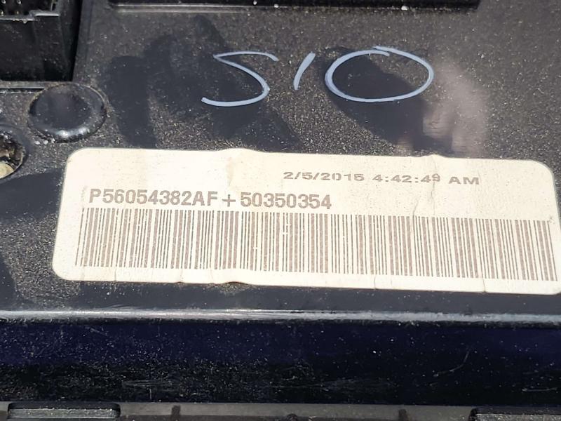 2015 Jeep Grand Cherokee Heater A/C Control