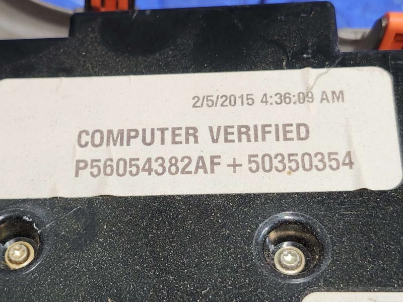 2015 Jeep Grand Cherokee Heater A/C Control