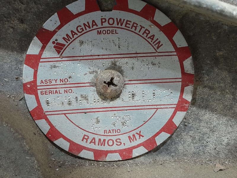 2013 Jeep Wrangler Transfer Case