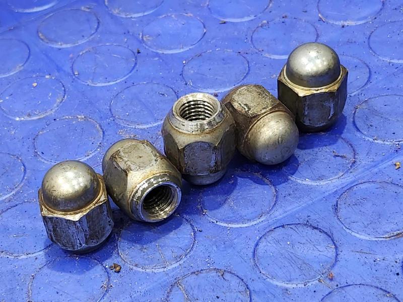 2014-2023 Toyota Corolla Steel Wheel Acorn Lug Nuts - 5 Genuine OEM 9094201021
