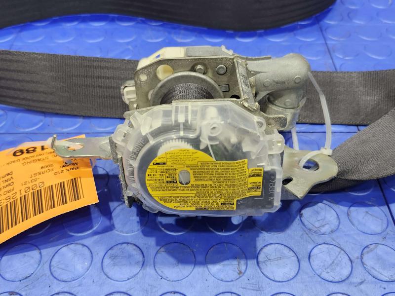 2009 Subaru Forester Front Seat Belt