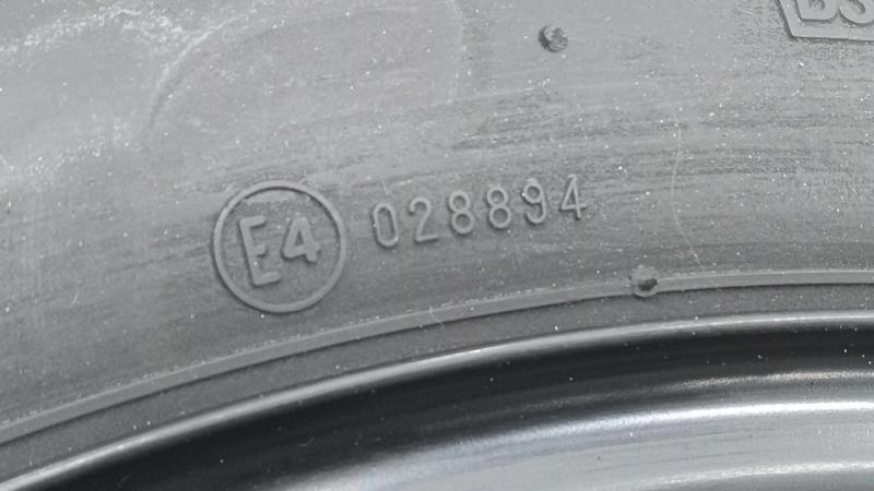 2009-2013 Subaru Forester 17x4 Compact Spare Tire and Wheel T155/70D17 OEM 28151SC030