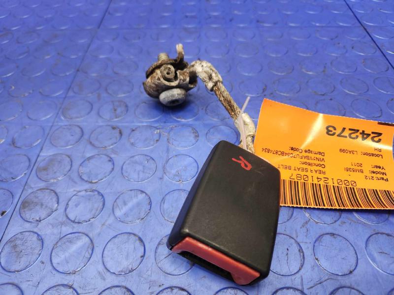 2011 BMW 535i Rear Seat Belt