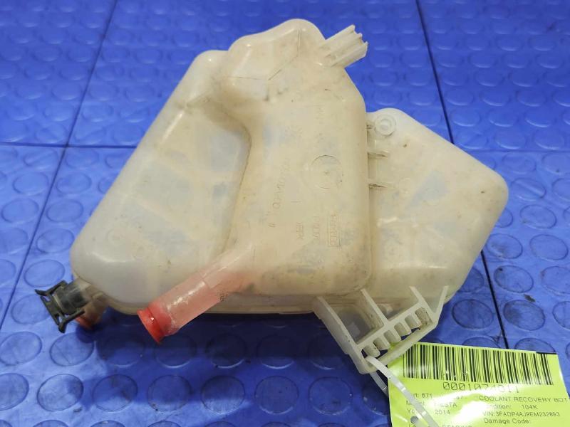 2011-2019 Ford Fiesta Engine Radiator Coolant Overflow Reservoir OEM BE8Z8A080A