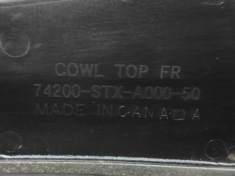2007-2013 Acura MDX Cowl Panel Cover Grille Air Inlet Genuine OEM 74200STXA00