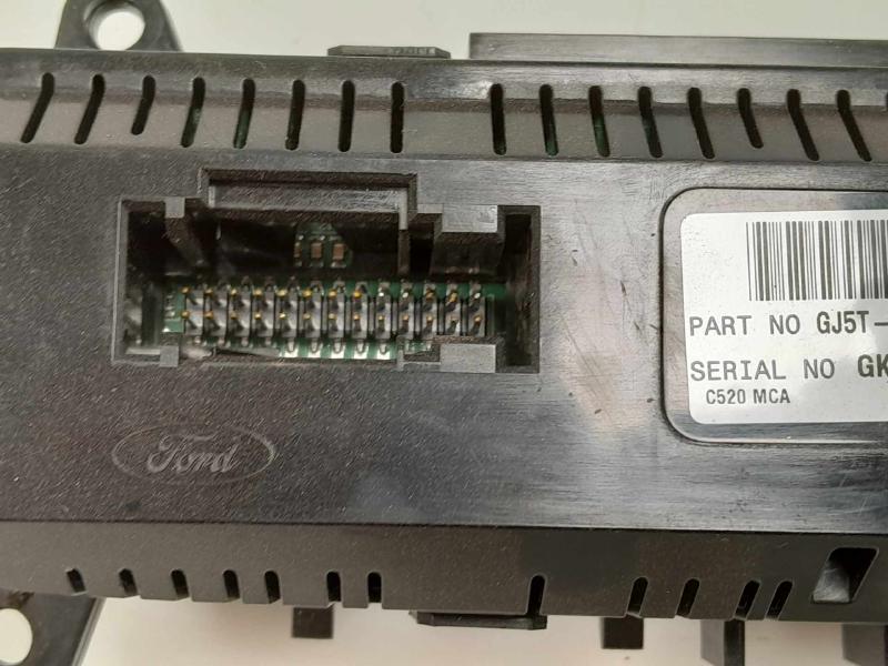 2019 Ford Escape Heater A/C Control