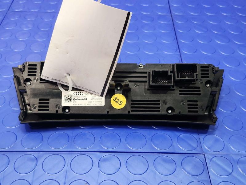 2014 Audi A7 Heater A/C Control