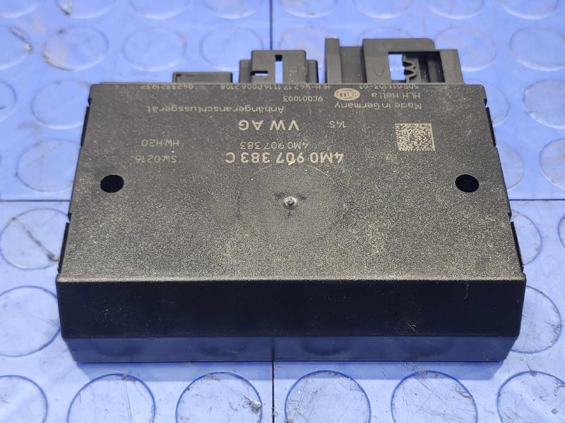 2017-2018 Audi Q7 Trailer Detection Control Module Genuine OEM 4M0907383C