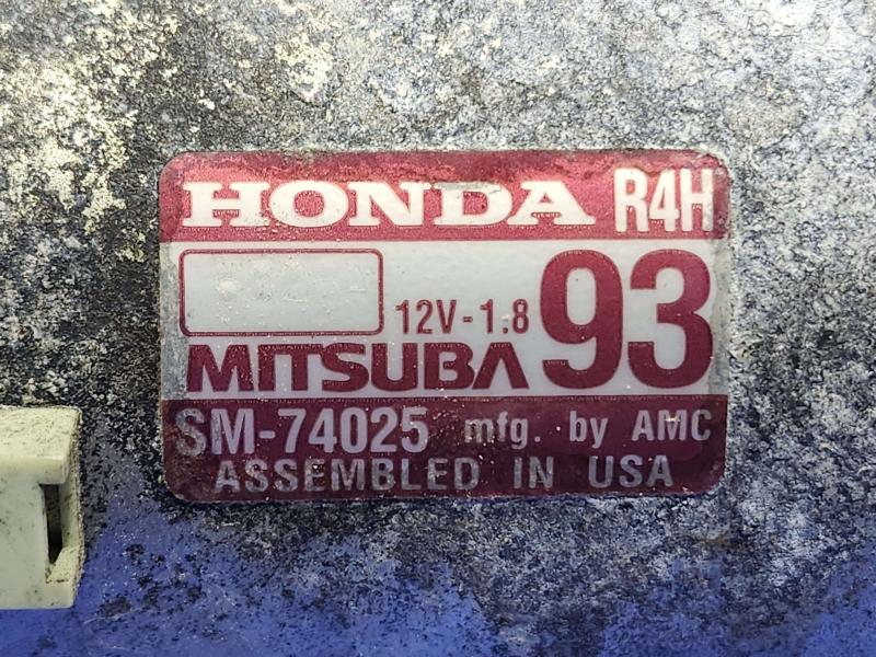 2016-2022 Acura ILX Starter Motor Assembly Genuine Mitsuba OEM 31200R4HA02