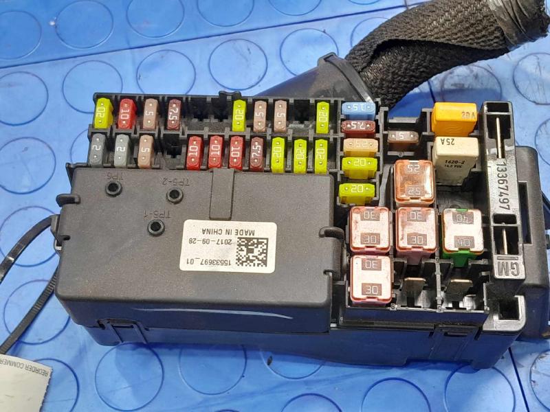 2018 Chevrolet Cruze Cabin Fuse Box