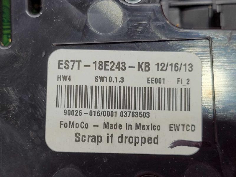 2014 Ford Fusion Audio & Visual Equip.(Radio)