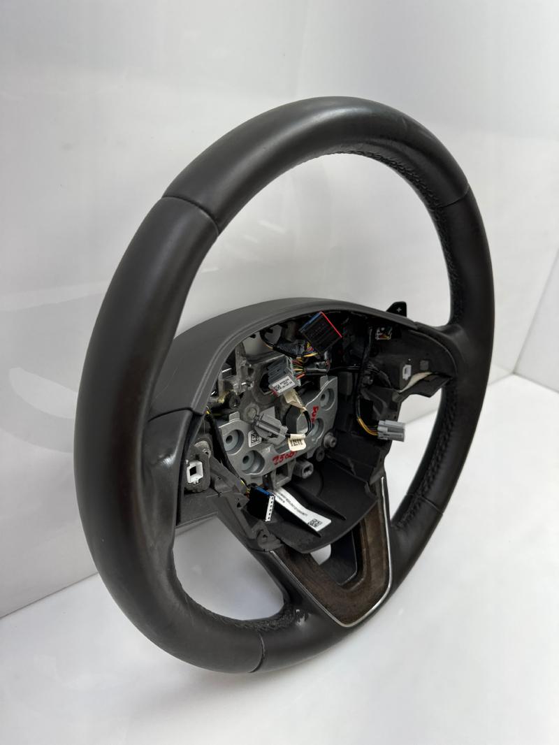 2016-2018 Lincoln MKX Steering Wheel Brown leather Coffee Wood OEM FP5Z3600LB
