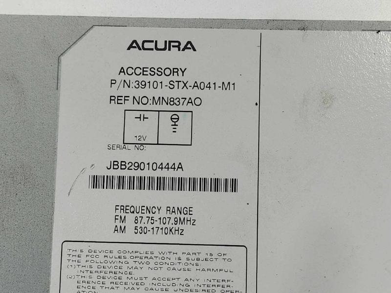 2008 Acura MDX Audio & Visual Equip.(Radio)