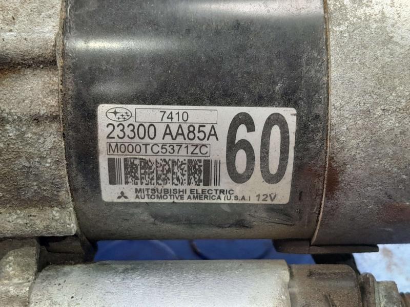 2017 Subaru Impreza Starter Motor