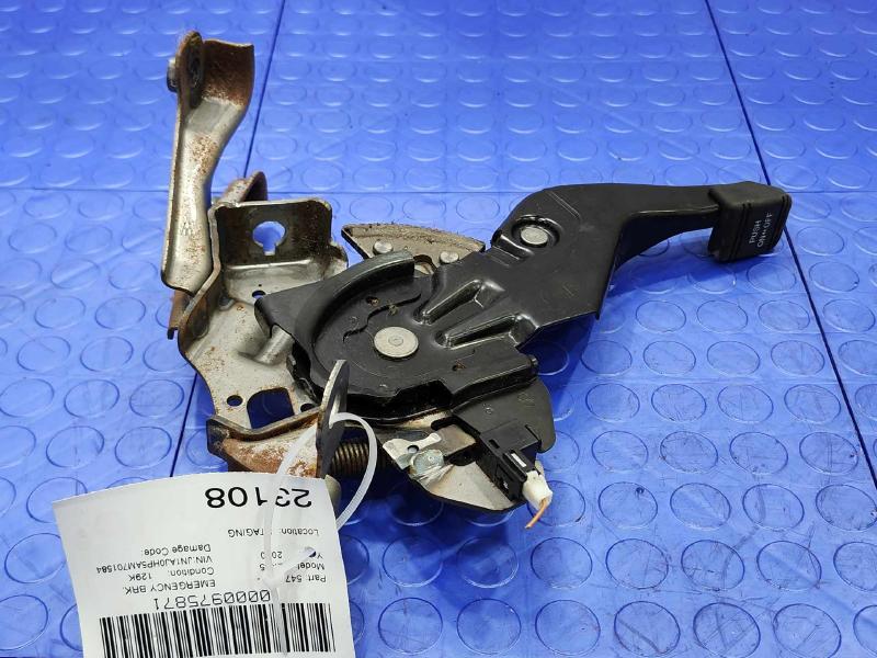 2008-2012 Infiniti EX35 Parking Brake Control Lever Pedal Assembly OEM 36010-1BA0A