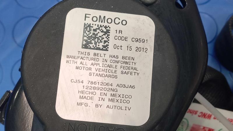 2013 Ford Escape Front Seat Belt