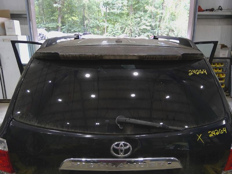 2008-2013 Toyota Highlander Back Glass - Decklid Mounted Glass (Stationary) OEM 681050E050