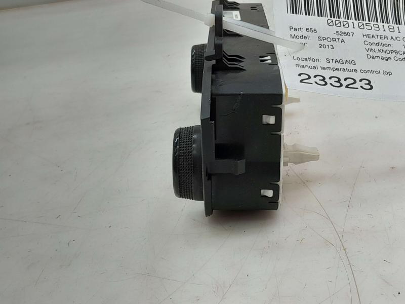 2013 Kia Sportage Heater A/C Control