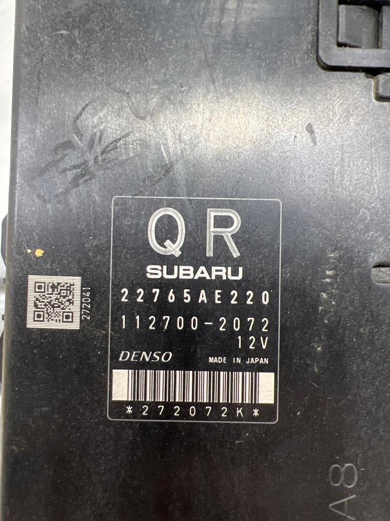 2014 Subaru Forester 2.5L CVT PZEV Electronic Control Module ECU ECM OEM