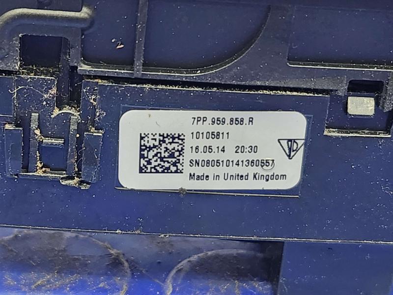 2015 Porsche Panamera Door Switch Front