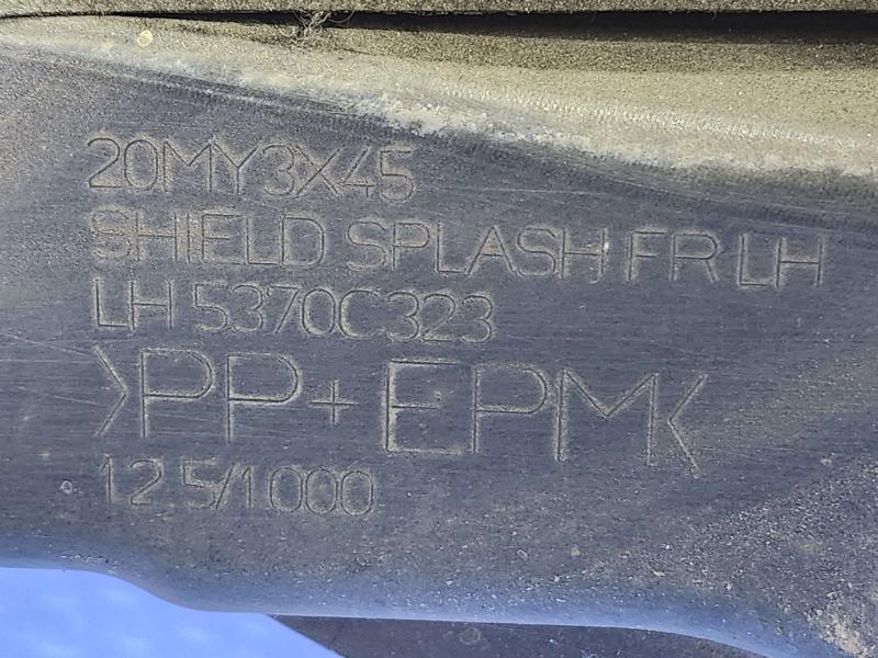 2020 Mitsubishi Outlander Sport Inner Fender Liner