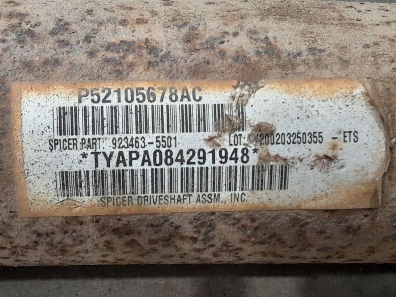 2002 Dodge B3500 Rear Drive Shaft