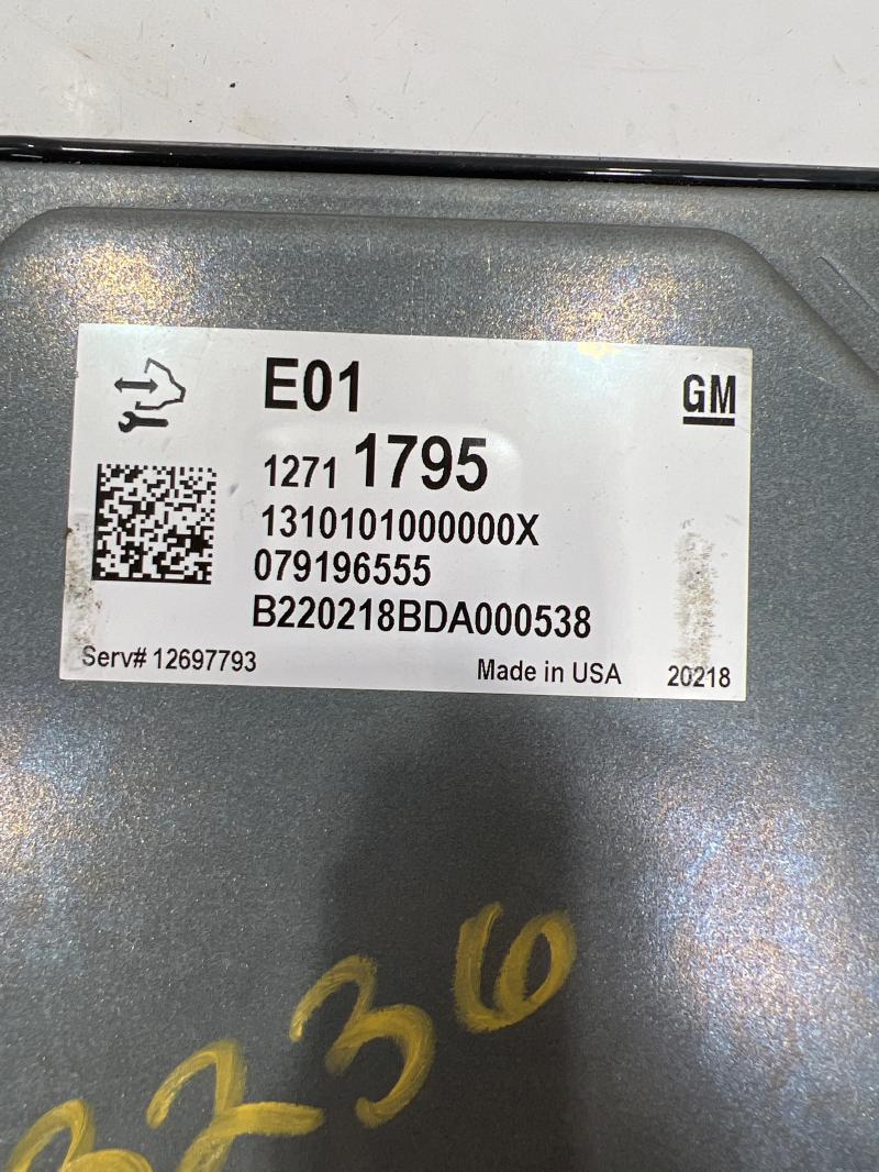 2021 Chevrolet Trailblazer Engine/Motor Brain Box