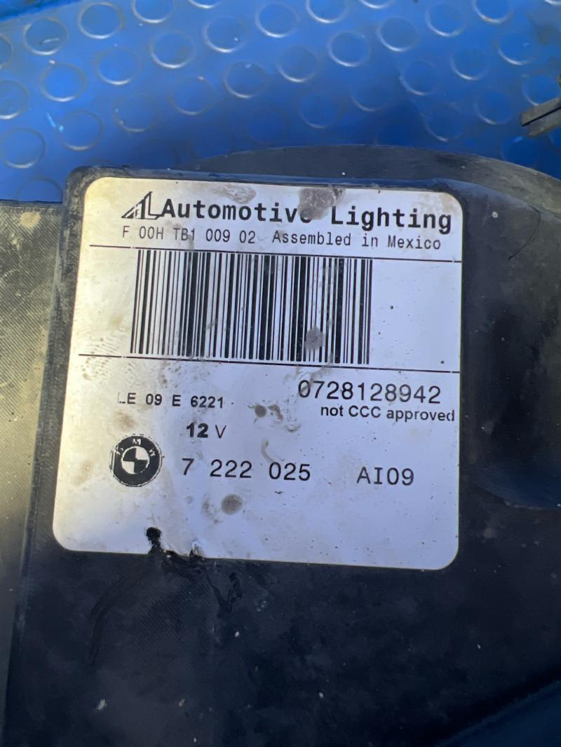 2013 BMW X3 Headlamp Assembly