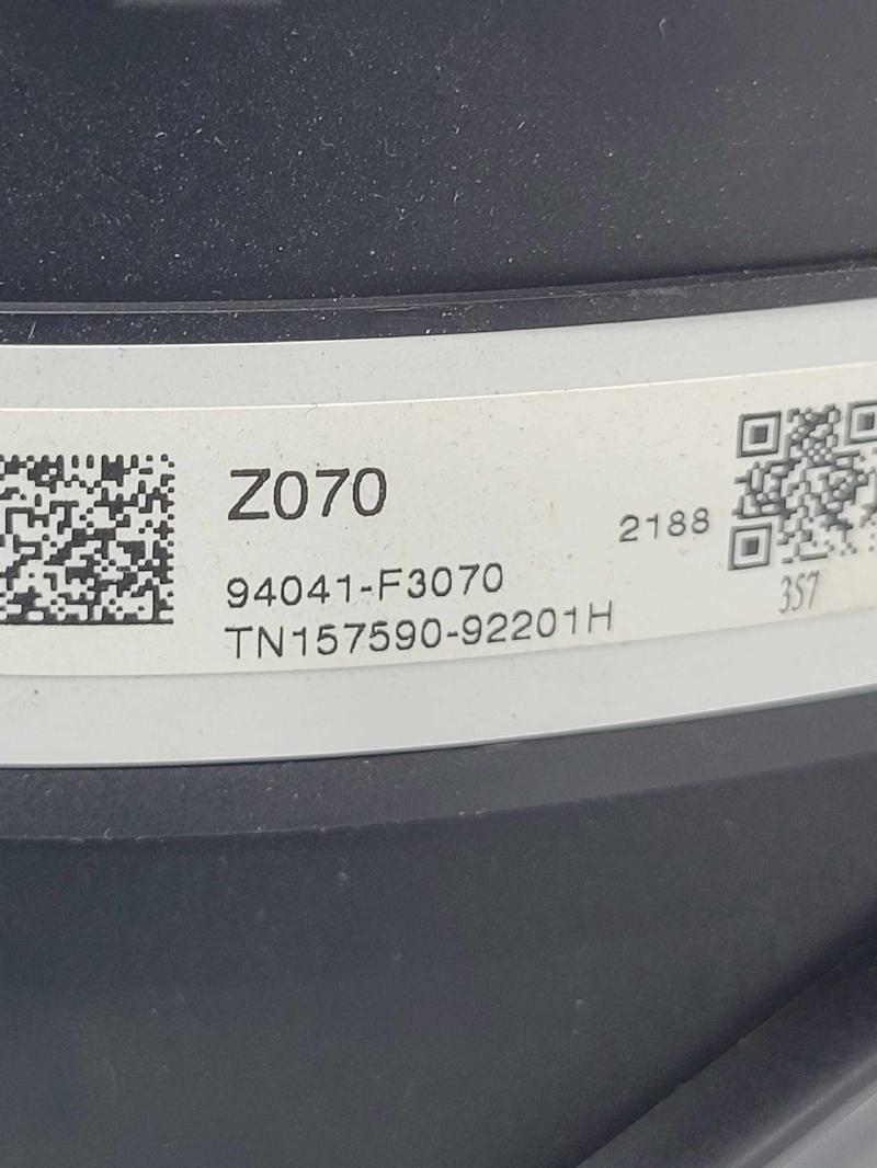 2019 Hyundai Elantra Speedometer
