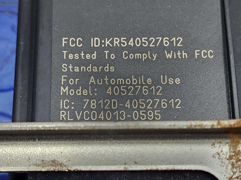 2015 Honda Fit Chassis Brain Box