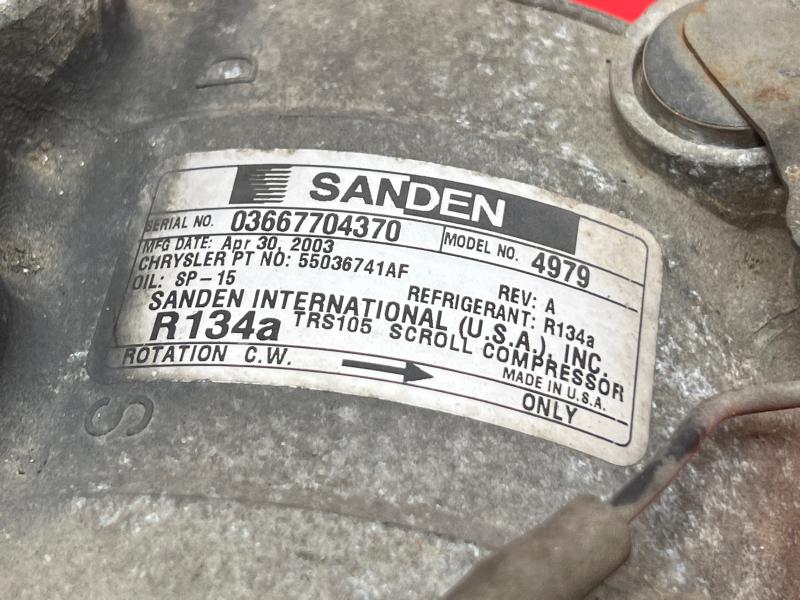 2003 Dodge B3500 A/C Air Compressor