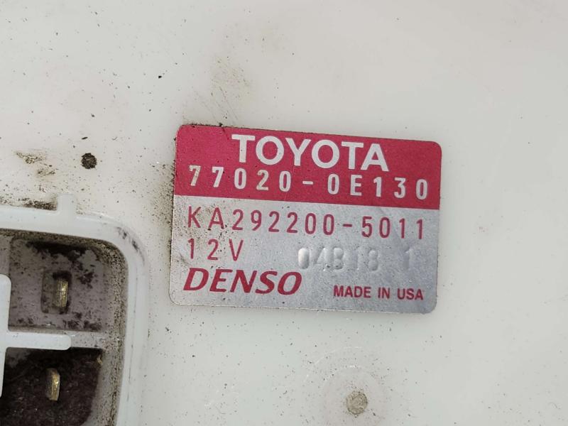 2018 Toyota Highlander Fuel Pump