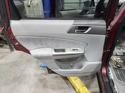 2010 Subaru Forester Rear Door Trim Panel Left Driver Side Gray Cloth OEM 94220SC690AP,LH